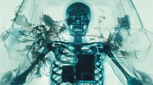 Still frame from: GREENWASH by Andrés Bronninmann