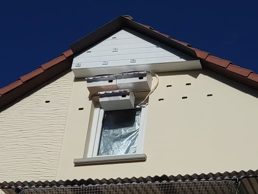 Mauerseglerkasten Außenansicht