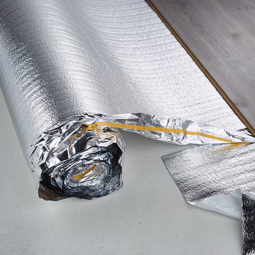 Dämmunterlage PE-Schaum mit ALU/PET