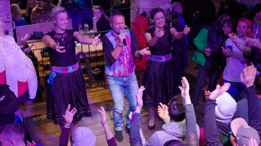 Auftritt HohenhausTenne in Hintertux