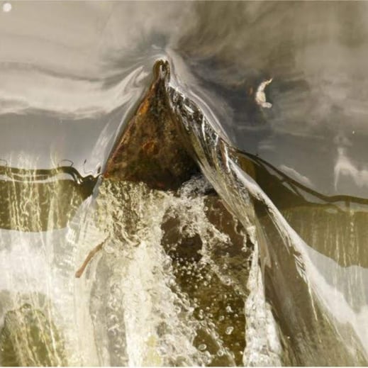 "Monts et cascades 631", Photo numérique 50 x 65 cm 