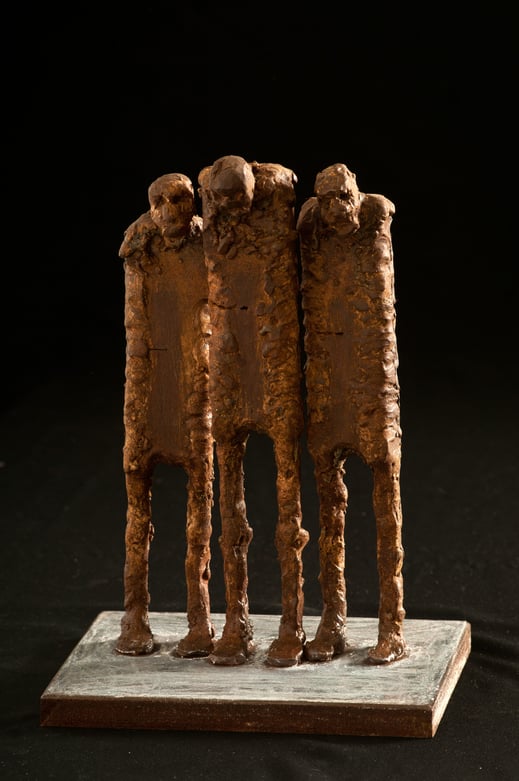 Le conseil - Dimensions : 21 x 17 cm - 2018 - Oeuvre de Jean-Philippe Rosemplatt 