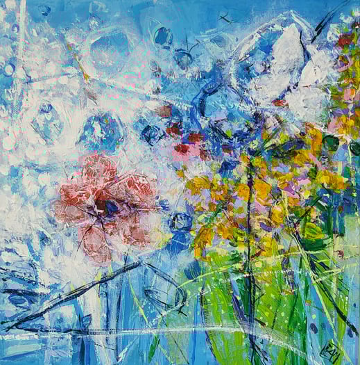 Elisabeth Augendre peinture acrylique contemporaine