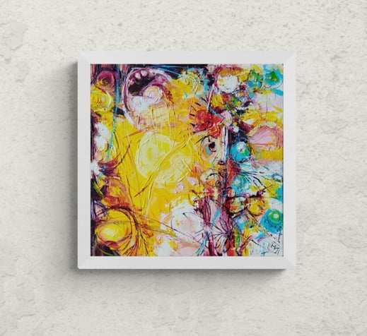 Elisabeth Augendre artiste peintre galerie espace Ysmaïloff Paris acrylique impressionnisme fantaisie en jardin 31