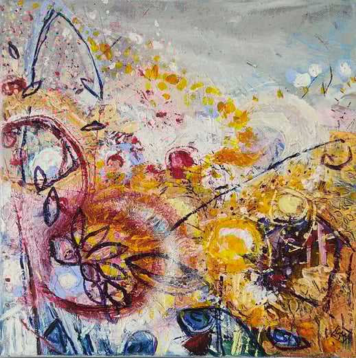 Elisabeth Augendre peinture acrylique contemporaine