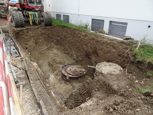 Ein alter Öltank sollte entfernt werden...