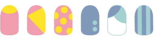 ネイルアート サンプル