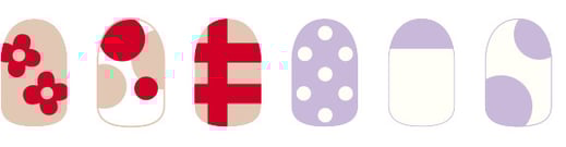 ネイルアート サンプル