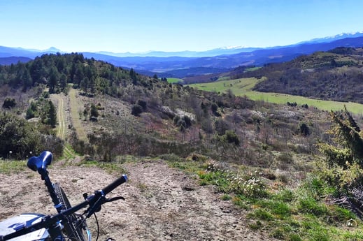 Pech des 3 Seigneurs - Espace VTT Aude en Pyrénées - Alaigne