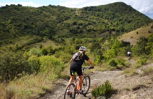 Espace VTT Aude en Pyrénées - Sentier Cathare - St Julia