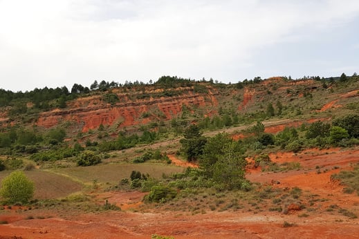 Terres Rouges de Payrolles - Espace VTT Aude en Pyrénées