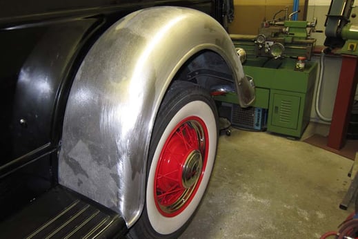 Carrosserie Restauration Ford Pickup, Oldtimer Garage D. Bauhofer, Teufenthal