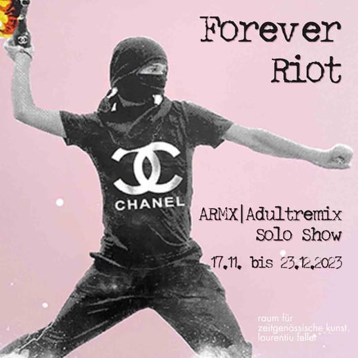 Street Art in Nürnberg: ARMX Adultremix im November 2023 im rfzk