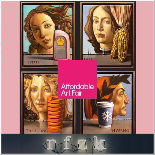 Galerie rfzk aus Nürberg zeigt Michael Jampolski auf der Affordable Art Fair 2022 in Hamburg