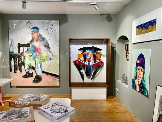 Zeitgenössische Junge Nürnberger Kunst in der Galerie rfzk.feller