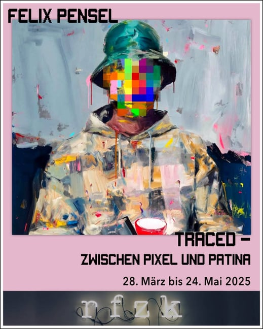 Felix Pensel in der Kunstgalerie rfzk Nürnberg