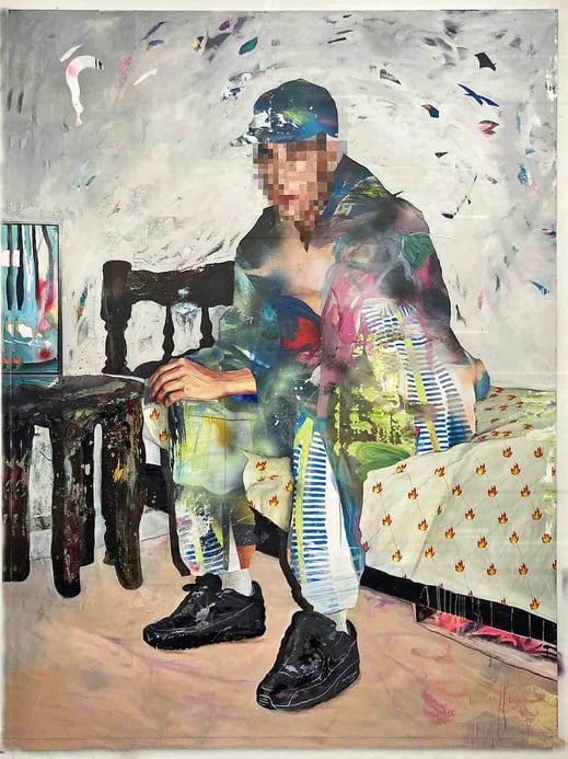 Kunst kaufen in Nürnberg - Felix Pensel in der Galerie rfzk feller