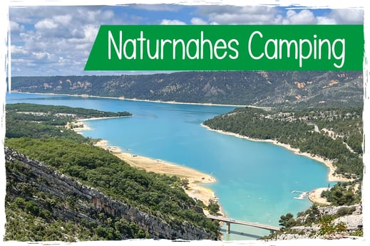 Camping am See Naturcamping Lac Sainte Croix Verdonschlucht Hundefreundlich 