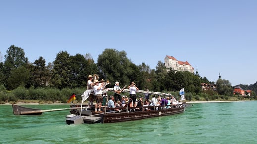 Plättenfahrt Salzach Entdeckerviertel