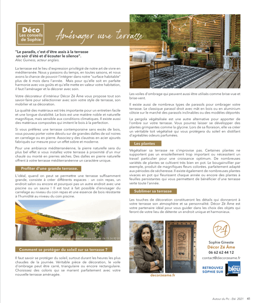 Aménager une terrasse