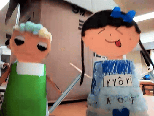 オンラインでの活動報告（きゅうしょくロボット）