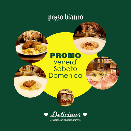 Promo Burger e Birra Artigianale - Pozzo Bianco Bergamo