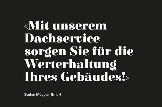 Dachsesrvice Spenglerei St.Gallen Wittenbach Stefan Müggler GmbH