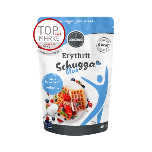 borchers Erythrit Schugga blue 400 g im Standbeutel