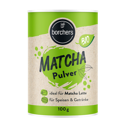 borchers Matcha Pulver in der Dose 100 g