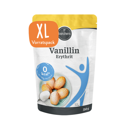 borchers Vanillin Erythrit 350 g im Standbeutel