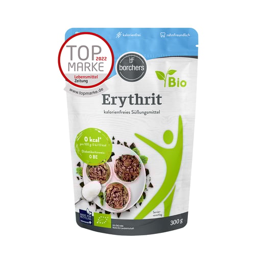 borchers Erythrit bio 300 g im Standbeutel