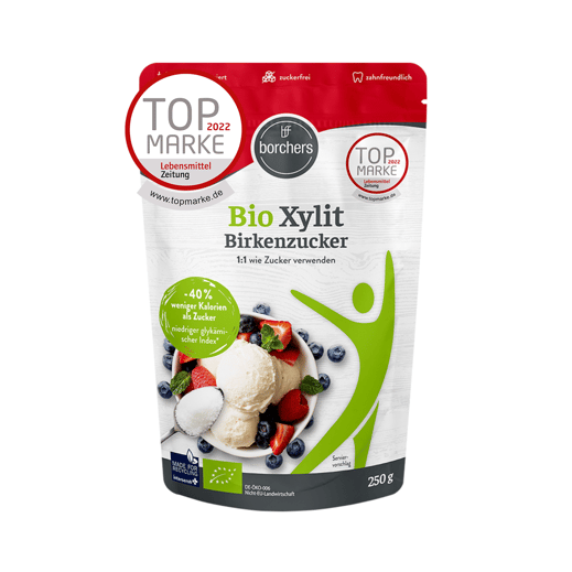 borchers Birkenzucker bio 250 g Xylit im Standbeutel