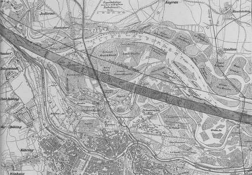 Durchstich Donauregulierung