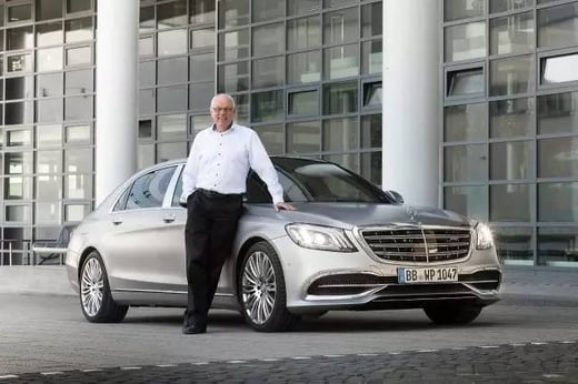 “S级之父” Dr. Hermann-Joseph Storp (© Daimler AG)