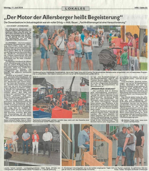 Der Motor der Allersberger heißt Begeisterung