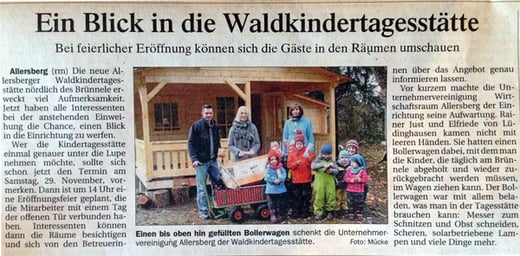 Artikel, Donaukurier, 16. November 2014 