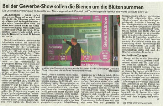 Pressebericht aus der RHV