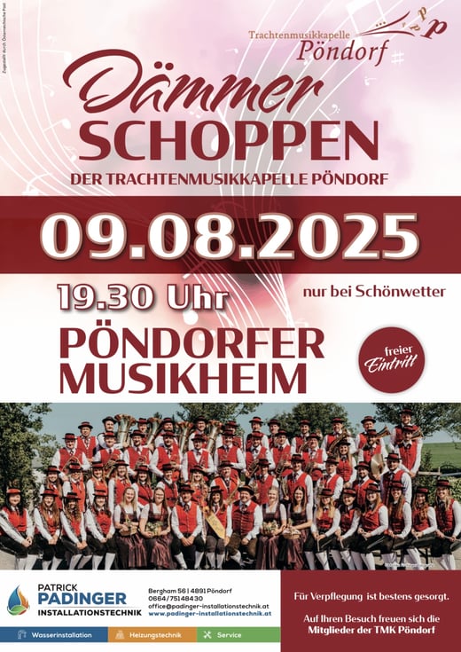Dämmerschoppen TMK Pöndorf 2025