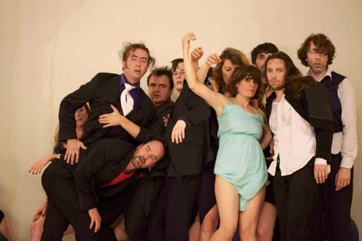 Le Corps collectif, Partition ouverte Juin 2012. Photo Mathieu Prévot.