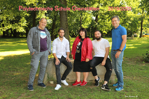 v.l. Josef Bauer, Raffael Raudner, Claudia Moshammer-Gupta, Philipp Doppler, Helfried Kleindienst