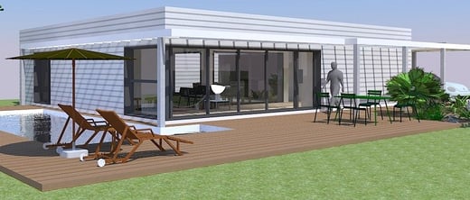 Hervé Brémaud - Maître d'oeuvre à Poitiers 86 - Maison contemporaine - Maison sur mesure