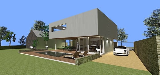 Hervé Brémaud - Maître d'oeuvre bâtiment à Poitiers, conception et construction de maisons à ossatures bois et contemporaines