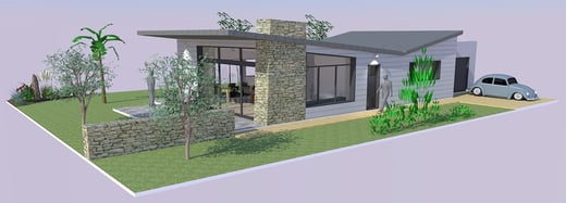 Hervé Brémaud - Maître d'oeuvre bâtiment à Poitiers, conception et construction de maisons à ossatures bois et contemporaines