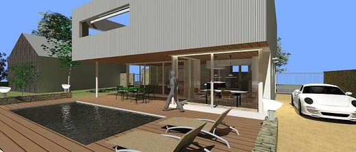 Hervé Brémaud - Maître d'oeuvre bâtiment à Poitiers, conception et construction de maisons à ossatures bois et contemporaines