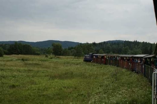 Bieszczadzka Kolejka Leśna / fot. Małgorzata i Mateusz Wagemann