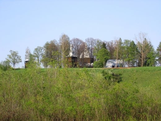 Cerkiew św. Dymitra w Złockiem została zbudowana na wzniesieniu i góruje ponad miejscowością 