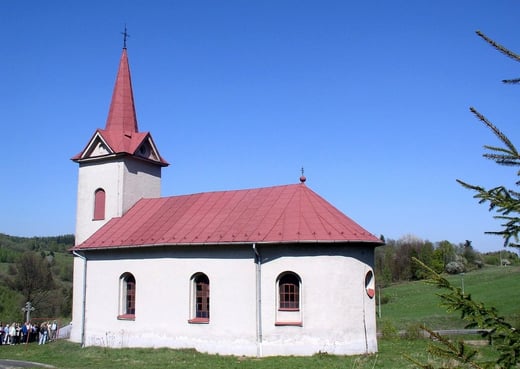 Cerkiew murowana św. Dymitra Męczennika w Obručnem na Słowacji (fot. Anna Bożek) 