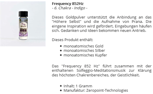 Frequency 852Hz