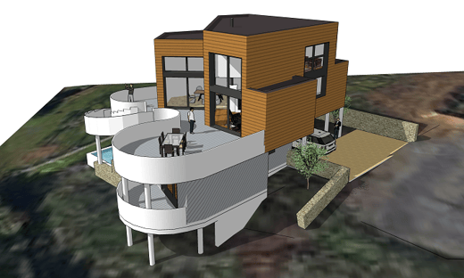 Hervé Brémaud - Maître d'oeuvre bâtiment à Poitiers, conception et construction de maisons à ossatures bois et contemporaines