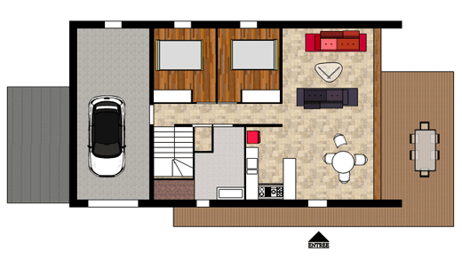 Hervé Brémaud - Maître d'oeuvre bâtiment à Poitiers, conception et construction de maisons à ossatures bois et contemporaines